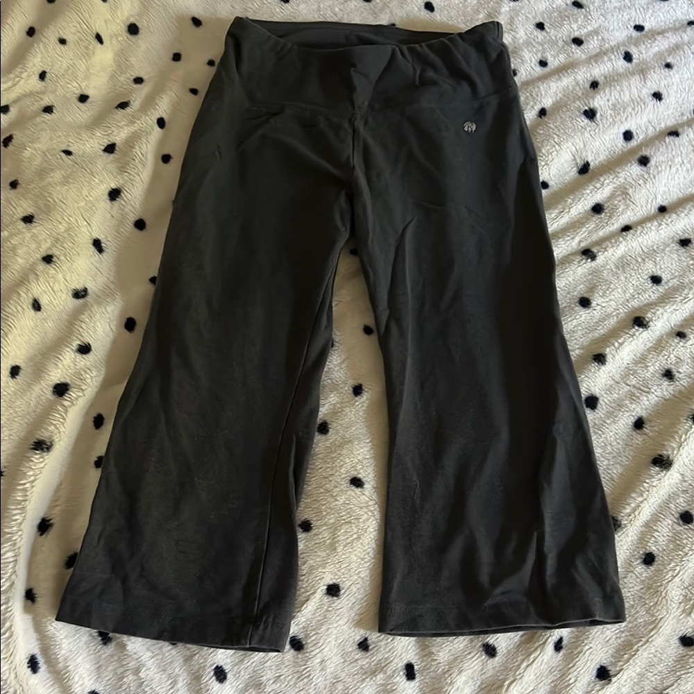 Bally Black Ankle Cropped Pants Relaxed Fit 🖤